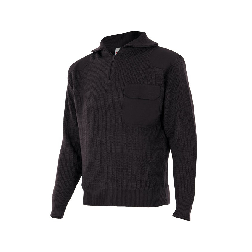 JERSEY CON REFUERZOS MEDIA CREMALLERA MOD 101