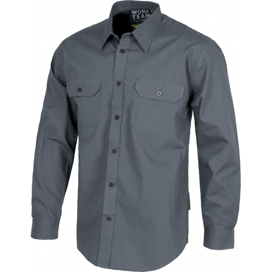CAMISA INDUSTRIAL DOS BOLSILLOS B8001 2