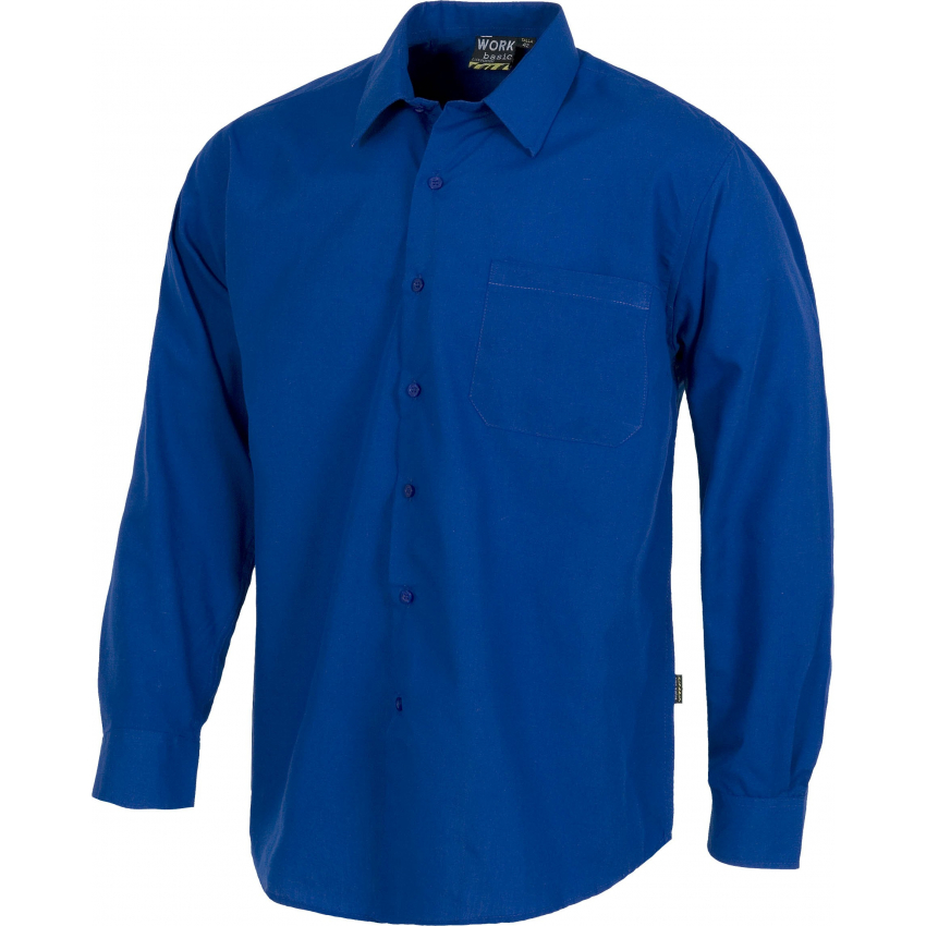 CAMISA INDUSTRIAL MANGA LARGA B8000