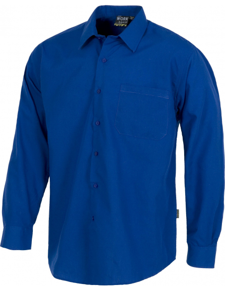 CAMISA INDUSTRIAL MANGA LARGA B8000