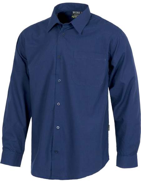 CAMISA INDUSTRIAL MANGA LARGA B8000