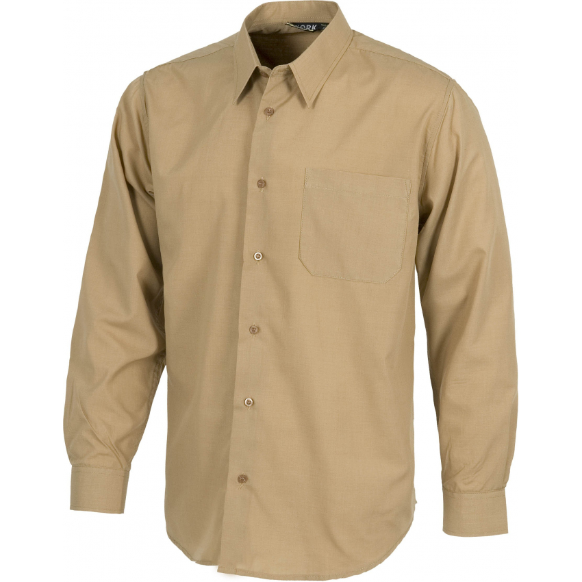 CAMISA INDUSTRIAL MANGA LARGA B8000