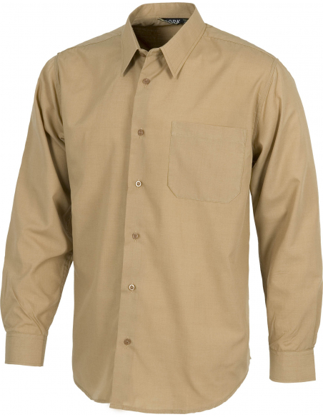 CAMISA INDUSTRIAL MANGA LARGA B8000