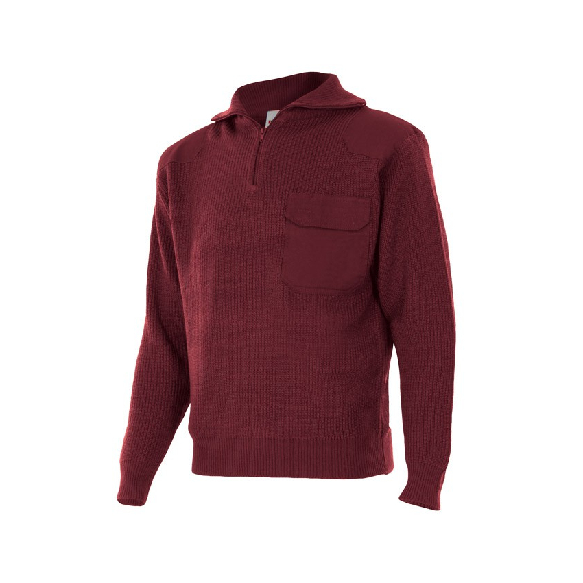 JERSEY CON REFUERZOS MEDIA CREMALLERA MOD 101