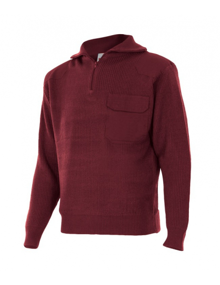 JERSEY CON REFUERZOS MEDIA CREMALLERA MOD 101