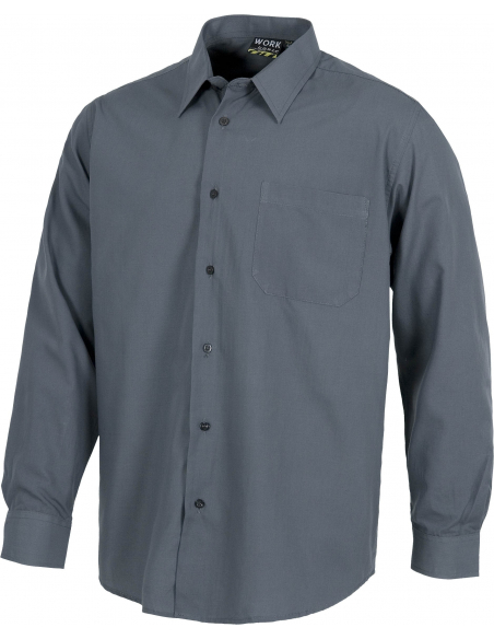 CAMISA INDUSTRIAL MANGA LARGA B8000