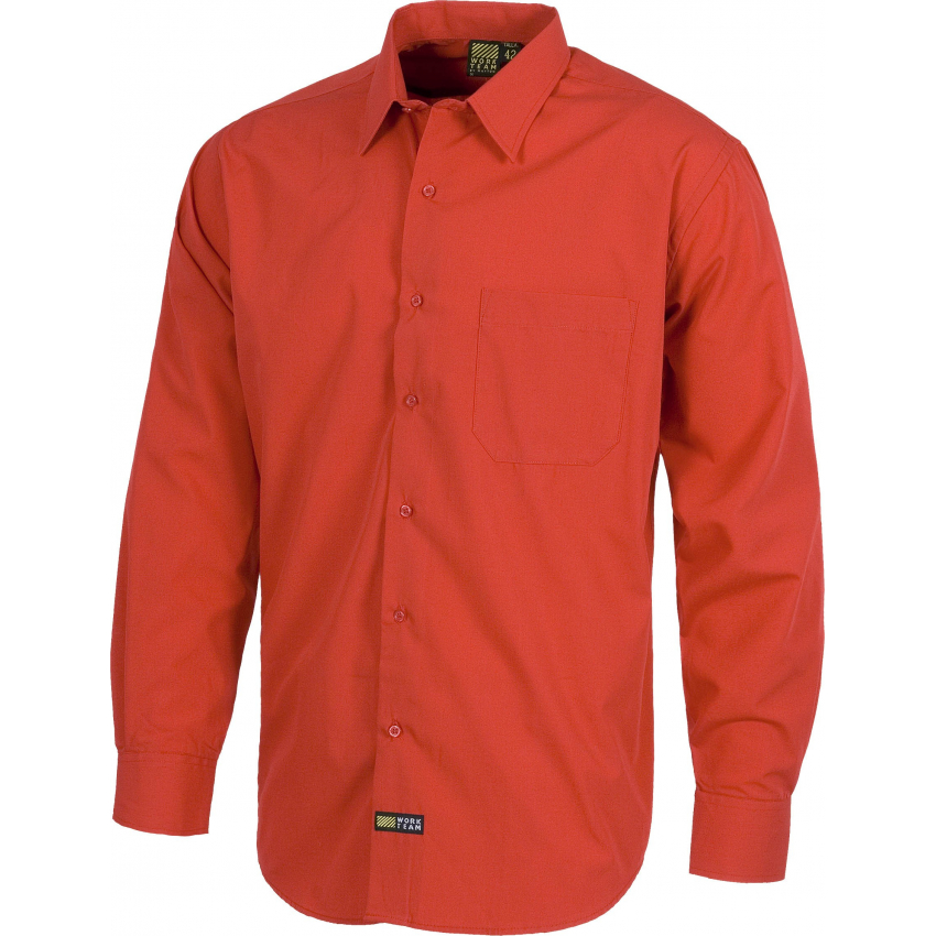 CAMISA INDUSTRIAL MANGA LARGA B8000