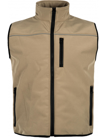 CHALECO WORKSHELL CUELLO ALTO SPORT