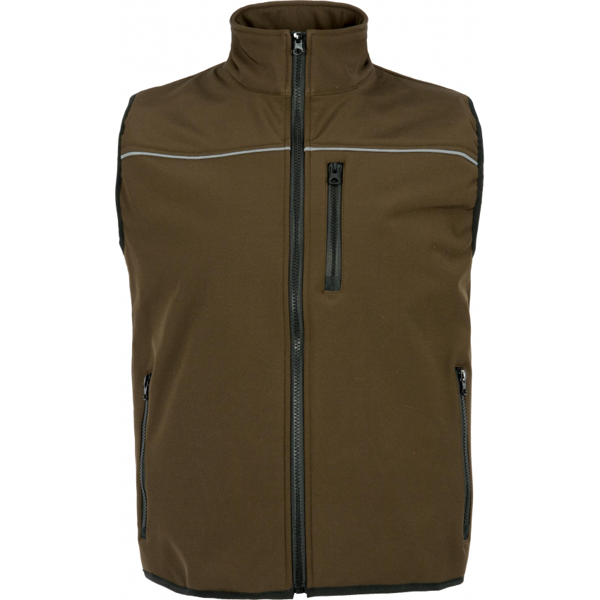 CHALECO WORKSHELL CUELLO ALTO SPORT