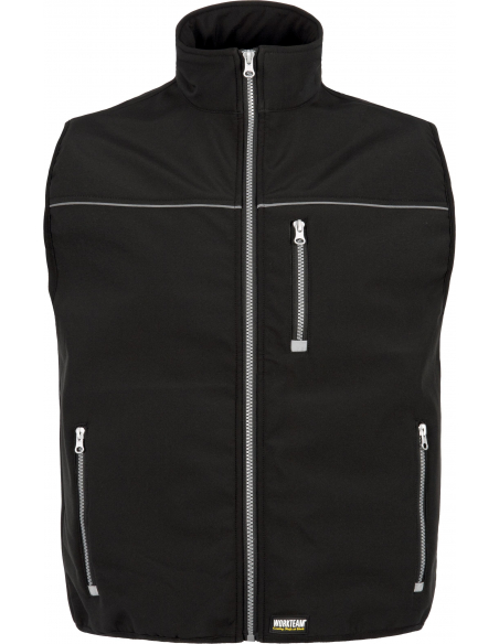 CHALECO WORKSHELL CUELLO ALTO SPORT