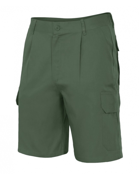 BERMUDA MULTIBOLSILLOS CON PINZAS MOD 344