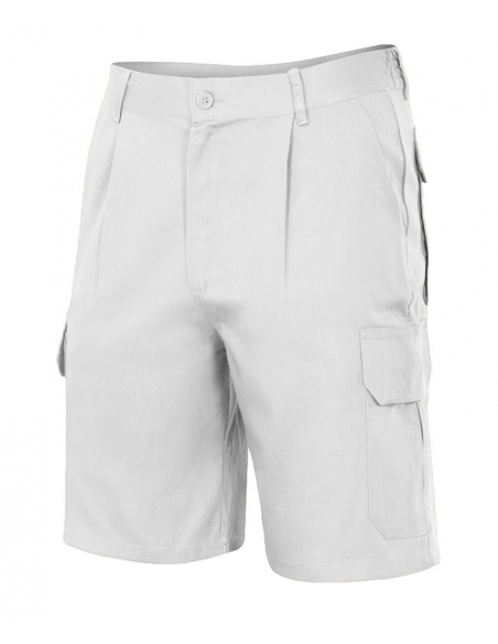 BERMUDA MULTIBOLSILLOS CON PINZAS MOD 344