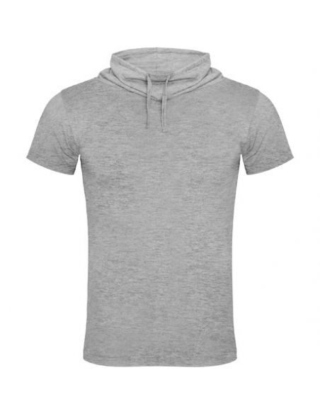 CAMISETA DE MUJER MANGA CORTA CON CAPUCHA LAURUS