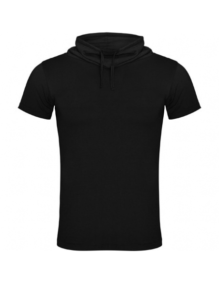 CAMISETA DE MUJER MANGA CORTA CON CAPUCHA LAURUS