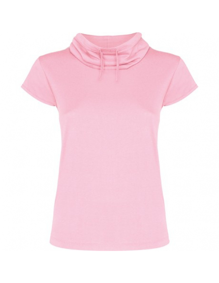 CAMISETA DE MUJER MANGA CORTA CON CAPUCHA LAURUS