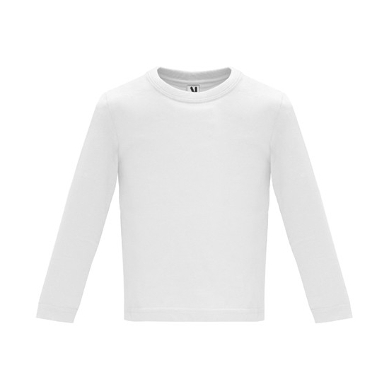 CAMISETA DE ALGODON NIÑO MANGA LARGA 2