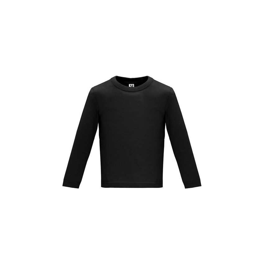 CAMISETA DE ALGODON NIÑO MANGA LARGA