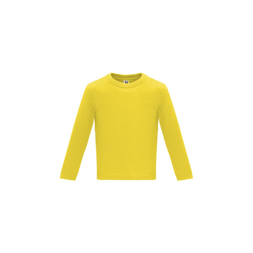 CAMISETA DE ALGODON NIÑO MANGA LARGA