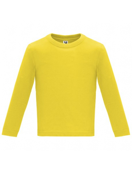 CAMISETA DE ALGODON NIÑO MANGA LARGA