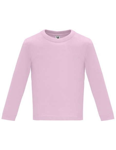 CAMISETA DE ALGODON NIÑO MANGA LARGA