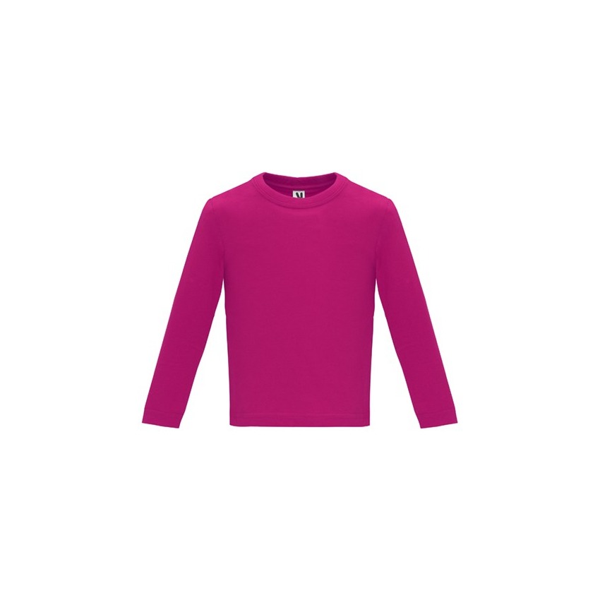 CAMISETA DE ALGODON NIÑO MANGA LARGA