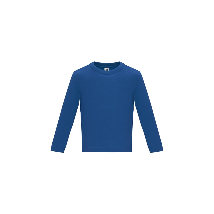 CAMISETA DE ALGODON NIÑO MANGA LARGA