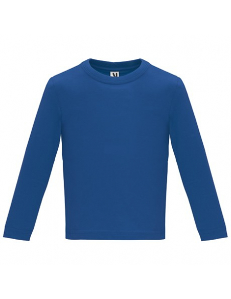 CAMISETA DE ALGODON NIÑO MANGA LARGA