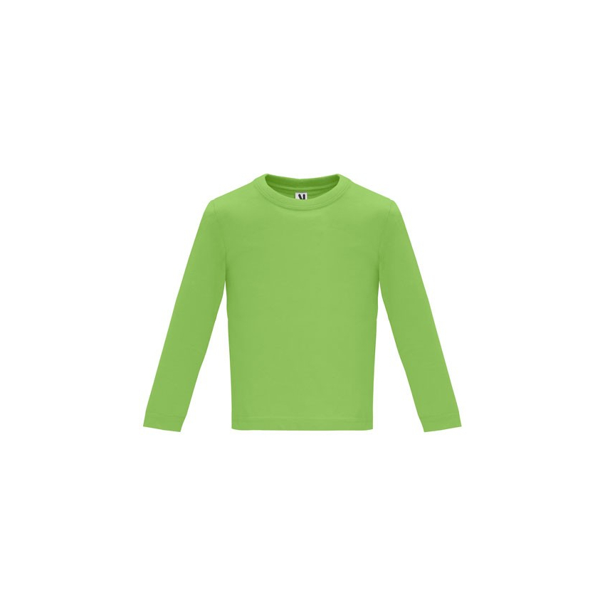 CAMISETA DE ALGODON NIÑO MANGA LARGA