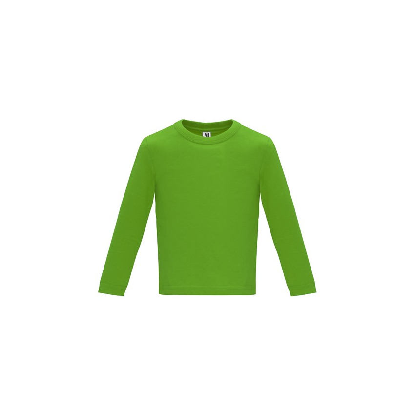 CAMISETA DE ALGODON NIÑO MANGA LARGA