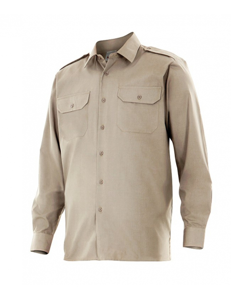 CAMISA MULTIBOLSILLOS MANGA LARGA MOD 530