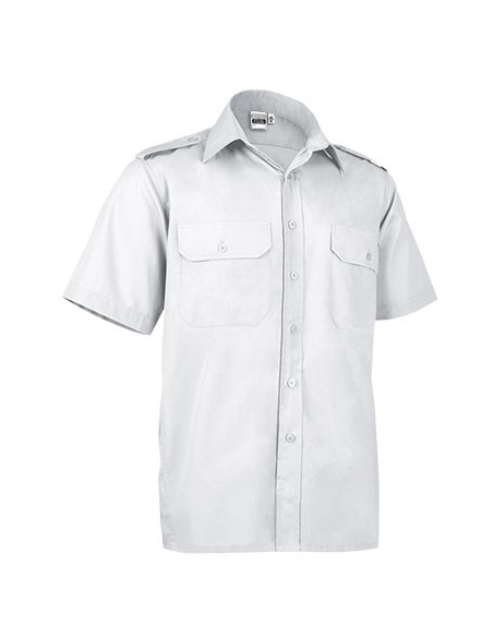 CAMISA MANGA CORTA CON GALONERAS MOD VIGILANT