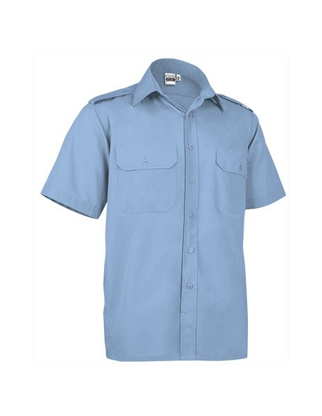 CAMISA MANGA CORTA CON GALONERAS MOD VIGILANT