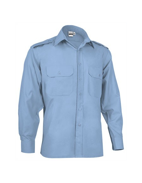 CAMISA MANGA LARGA CON GALONERAS MOD VIGILANT