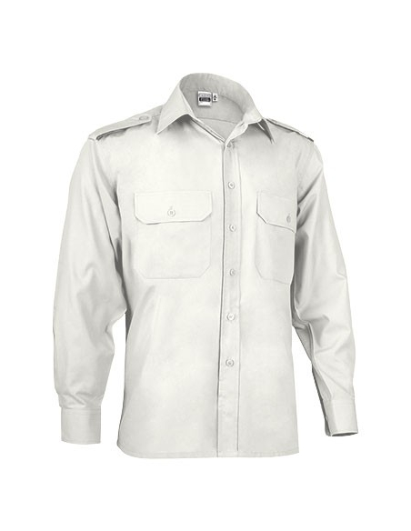 CAMISA MANGA LARGA CON GALONERAS MOD VIGILANT