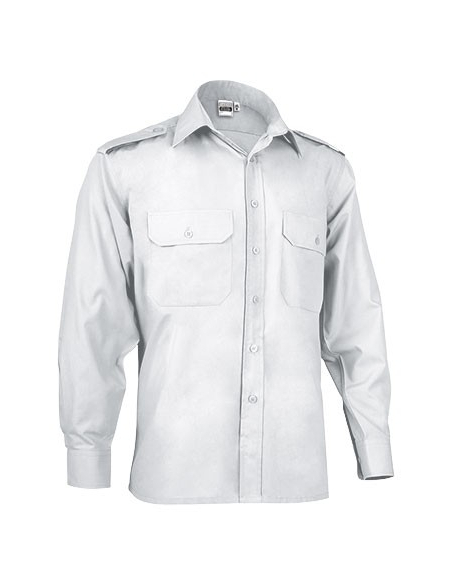 CAMISA MANGA LARGA CON GALONERAS MOD VIGILANT