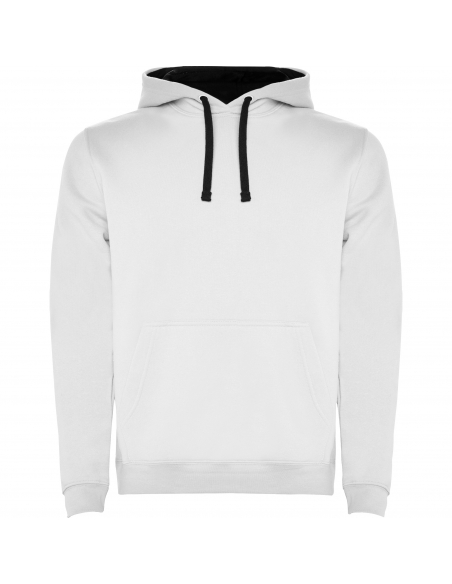 SUDADERA CON CAPUCHA BICOLOR MOD URBAN