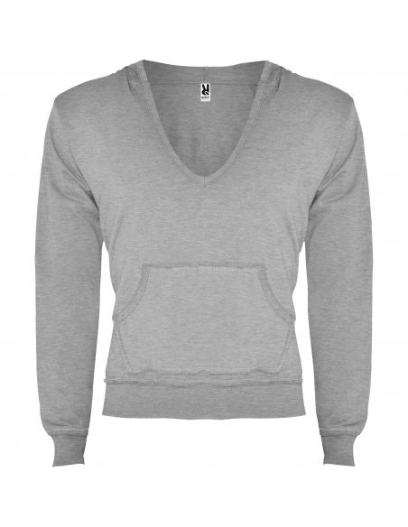 SUDADERA ENTALLADA CON CANGURO MOD AMANDUS