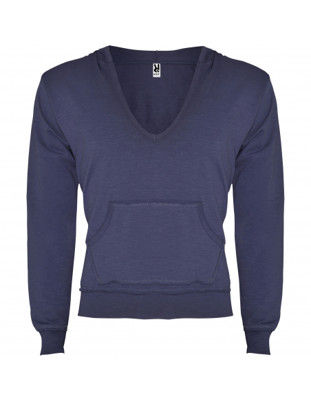 SUDADERA ENTALLADA CON CANGURO MOD AMANDUS