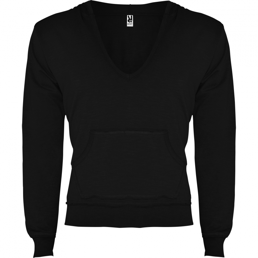 SUDADERA ENTALLADA CON CANGURO MOD AMANDUS