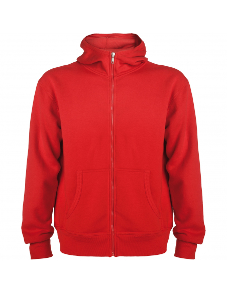 SUDADERA CON CREMALLERA Y CAPUCHA MOD MONTBLANC