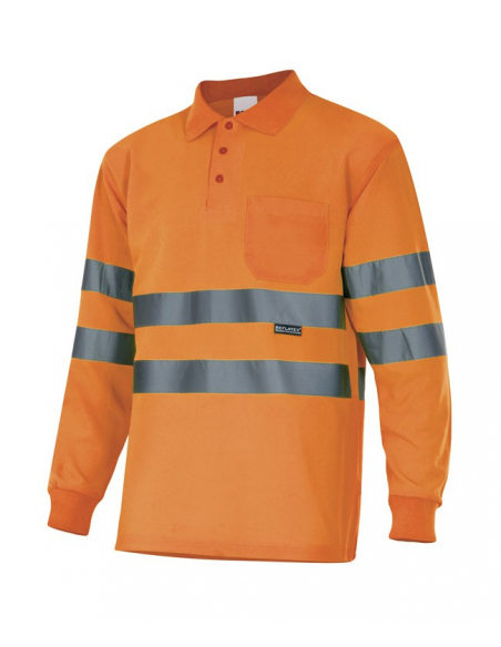 POLO ALTA VISIBILIDAD MANGA LARGA MOD 174