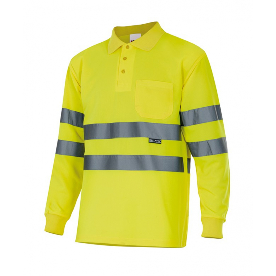 POLO ALTA VISIBILIDAD MANGA LARGA MOD 174 2