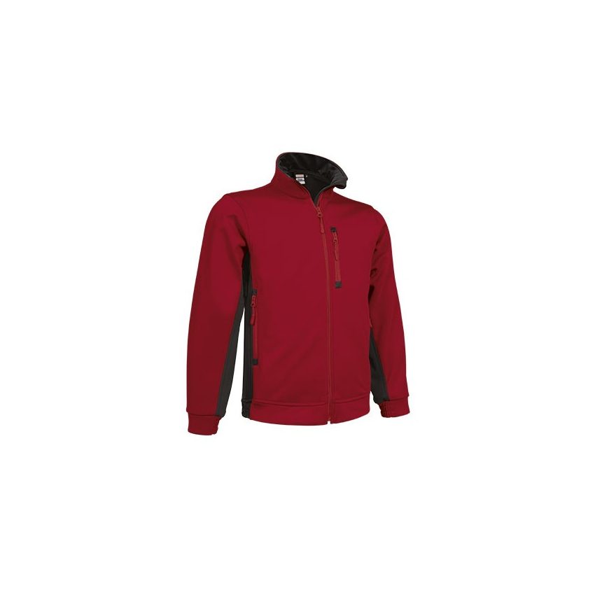CHAQUETA SOFTSHELL TRANSPIRABLE MODELO PEAK