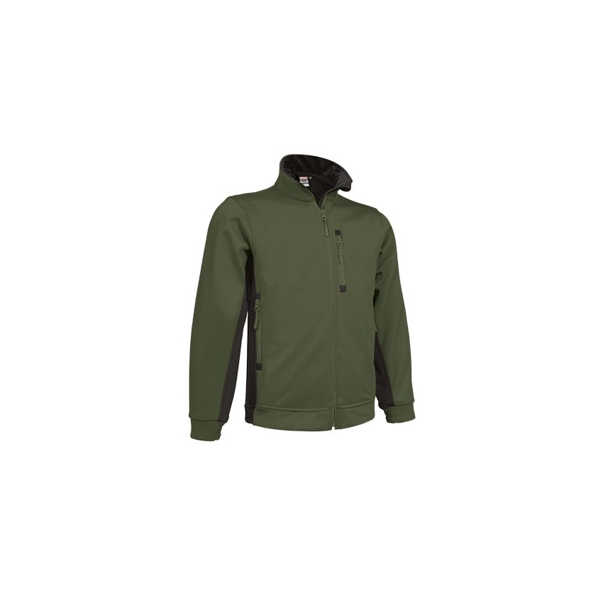 CHAQUETA SOFTSHELL TRANSPIRABLE MODELO PEAK