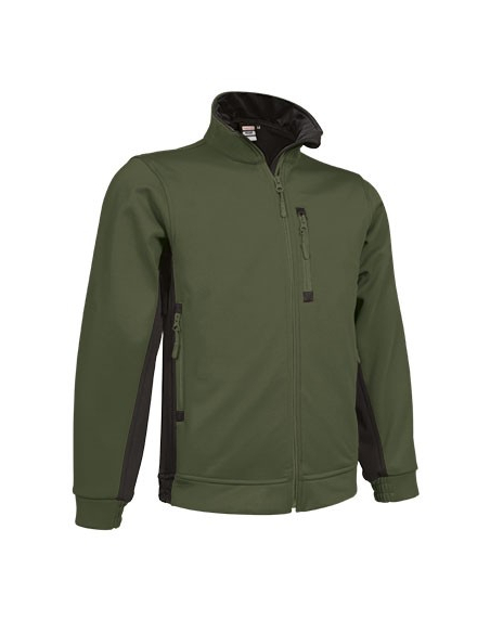 CHAQUETA SOFTSHELL TRANSPIRABLE MODELO PEAK