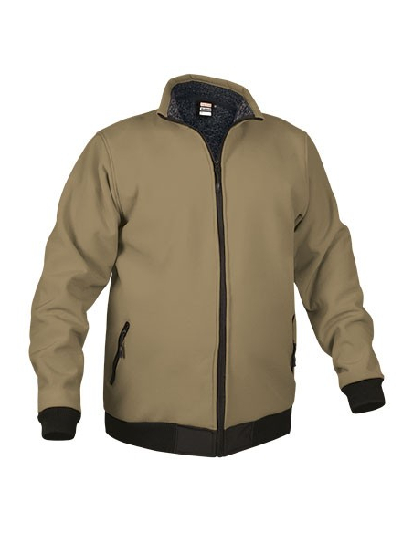 CHAQUETA SOFTSHELL RESISTENTE AGUA Y NIEVE MOD ALASKA