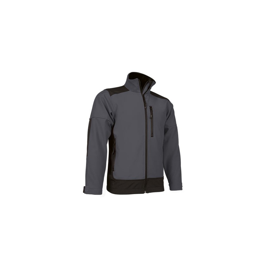 CHAQUETA SOFTSHELL A CONTRASTE MODELO SAPONI