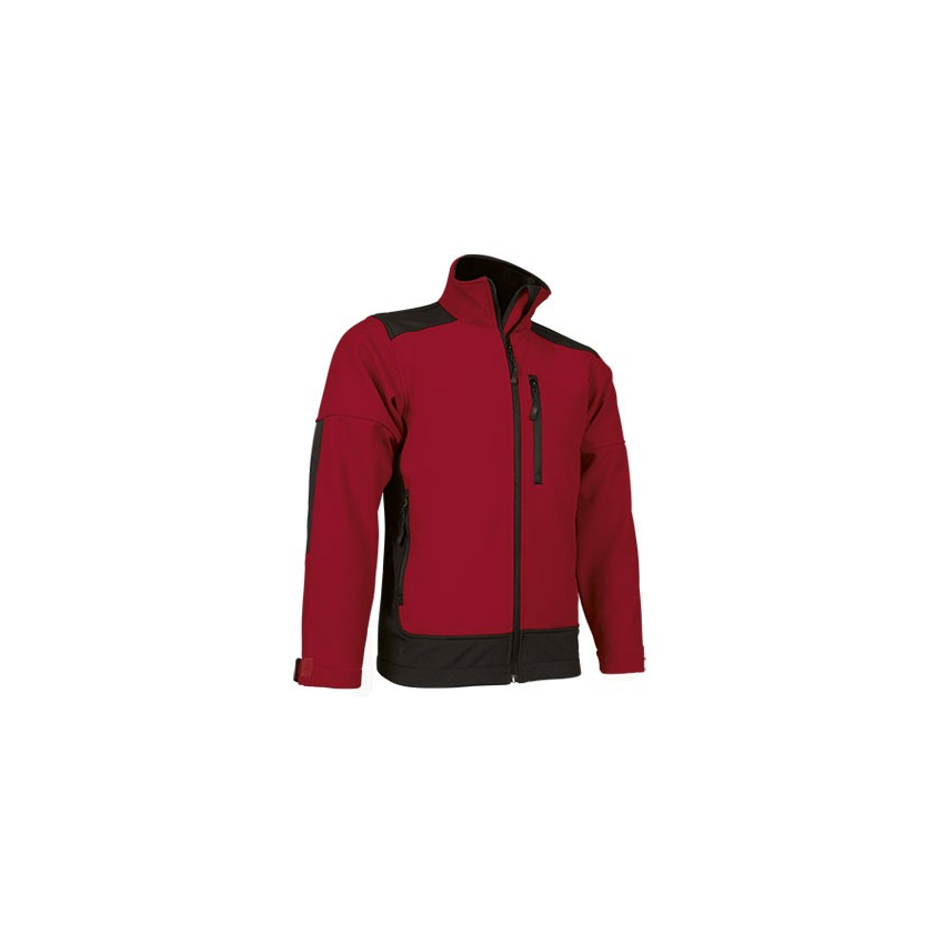 CHAQUETA SOFTSHELL A CONTRASTE MODELO SAPONI