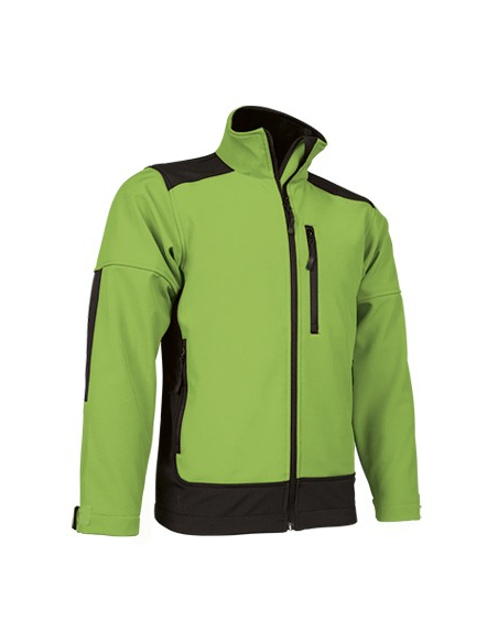 CHAQUETA SOFTSHELL A CONTRASTE MODELO SAPONI