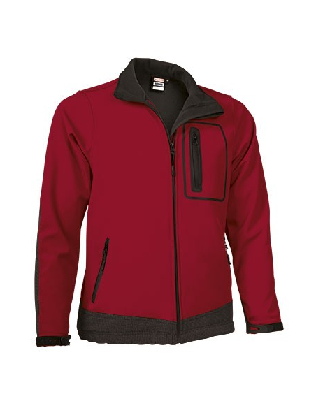 CHAQUETA SOFTSHELL TRICAPA CUELLO ALTO MOD BATAVIA